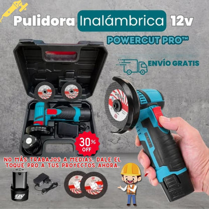 Pulidora Inalámbrica 12V – PowerCut Pro™ 🔋🛠️