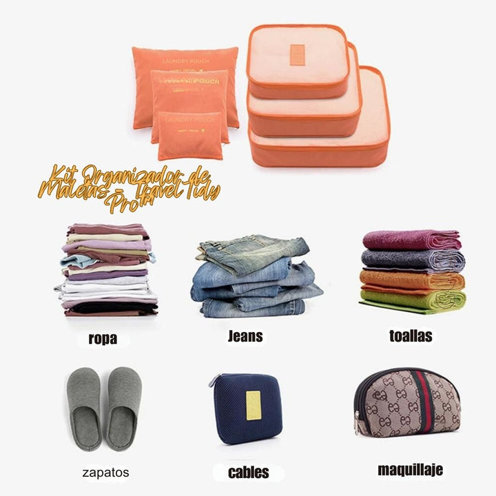 Kit Organizador de Maletas - TravelTidy Pro™ ✈️🧳