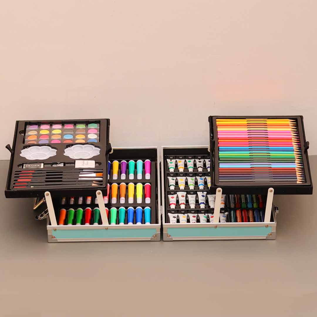 🎨 Set de Arte Creativo 145 Piezas - MermaidStar™ 🧜‍♀️🚀