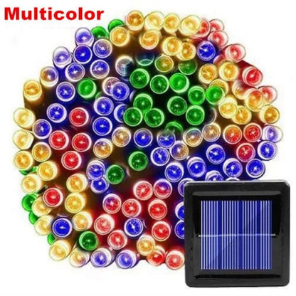 Luces Navideñas Solares Pro™ - 12 Horas de Magia ✨🌞