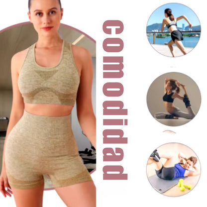 Conjunto Deportivo Mujer 2 Piezas - SportFit Pro™ 🩷🏋️