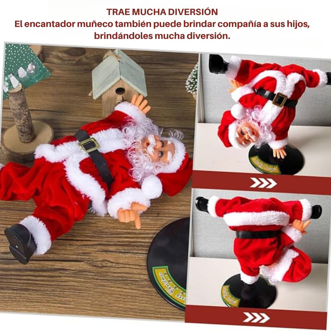 Papá Noel Bailarín Eléctrico – D-TECH™ 🎅🎶