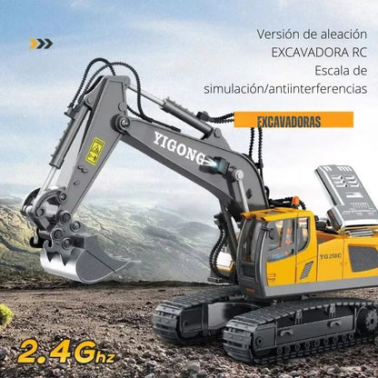 Retroexcavadora RC Pro™ – Diversión y Realismo 🚜✨