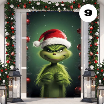 Funda Navideña Decorativa para Puerta - Holiday Door™ 🎅🎄