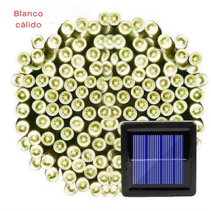 Luces Navideñas Solares Pro™ - 12 Horas de Magia ✨🌞