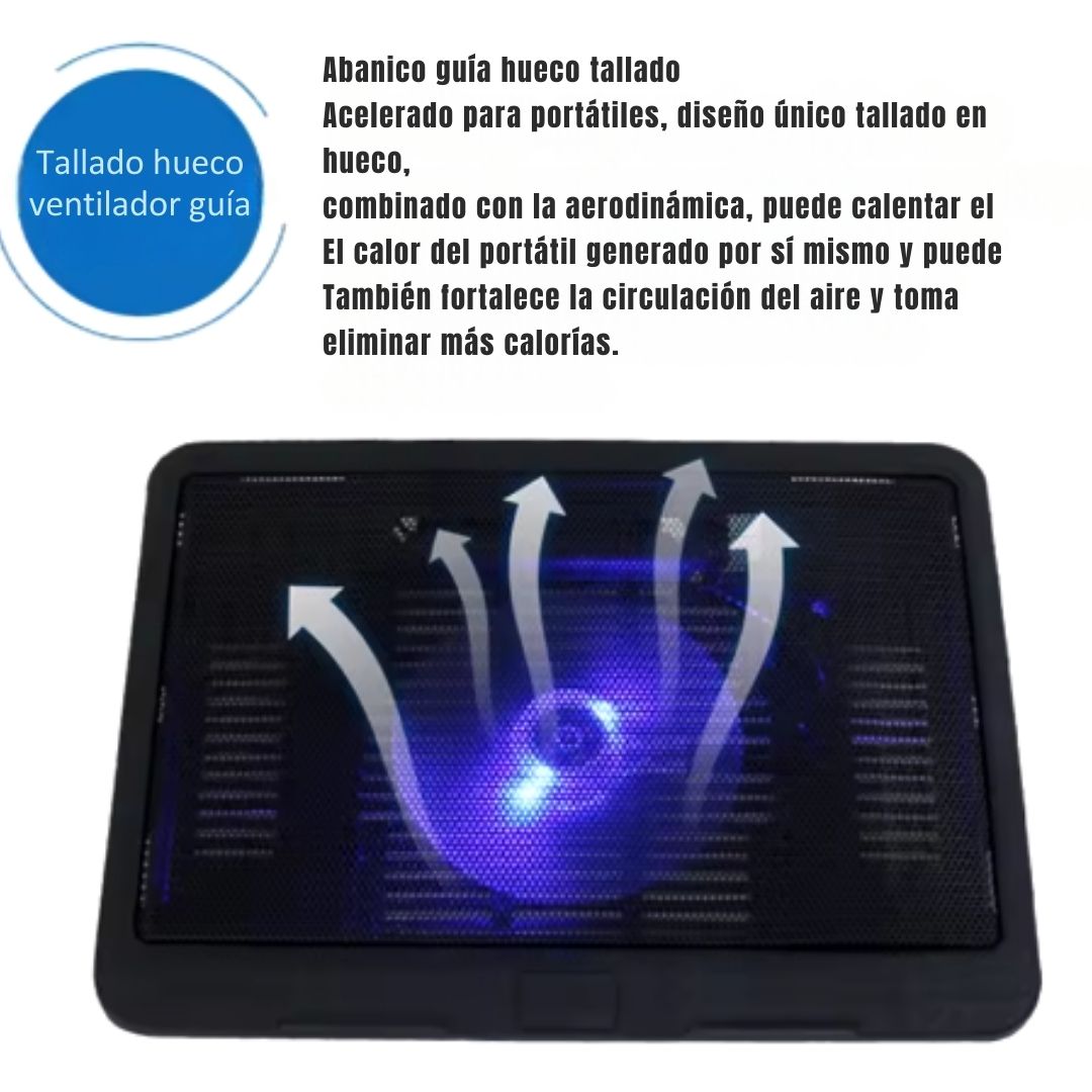 💻🌬️ BASE REFRIGERANTE ERGONÓMICA – COOLTECH PRO™ ❄️🔥