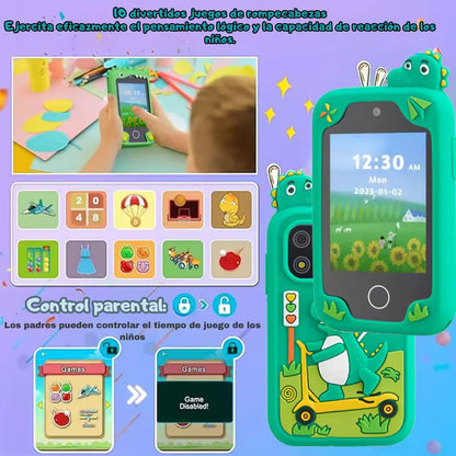 Celular Para Niños PH05U - Con Seguridad y Diversión Integrada 📱✨