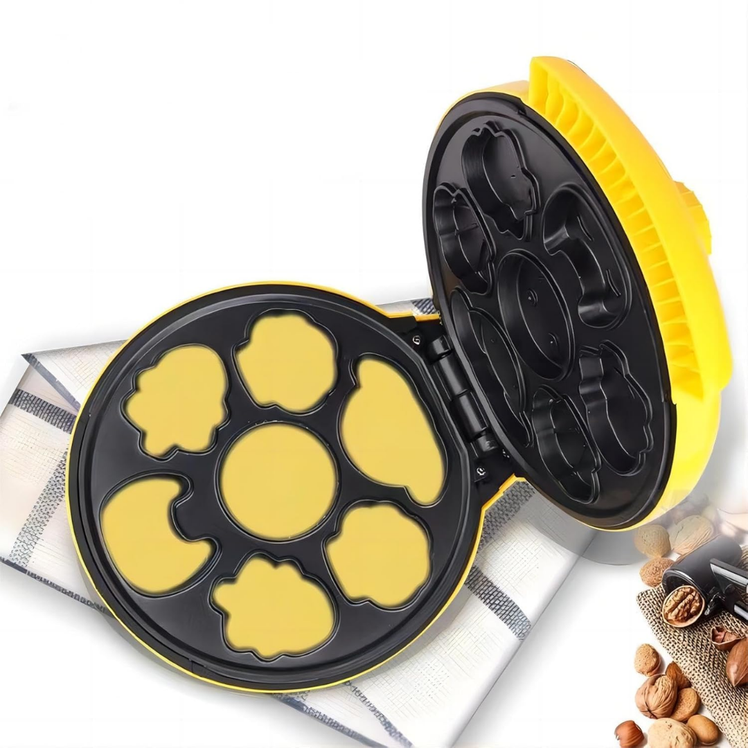 🌟 Waflera Divertida 7 Caritas - WaffleFun Pro™ 🍰😊