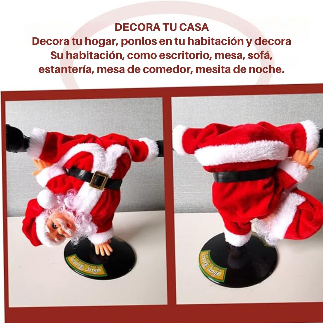 Papá Noel Bailarín Eléctrico – D-TECH™ 🎅🎶