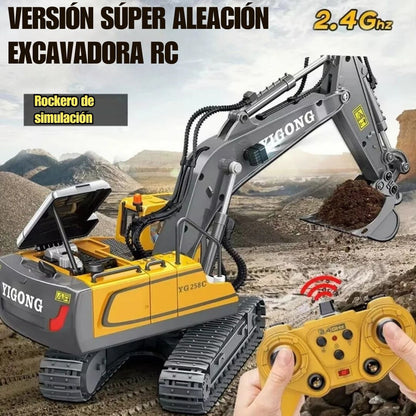 Retroexcavadora RC Pro™ – Diversión y Realismo 🚜✨