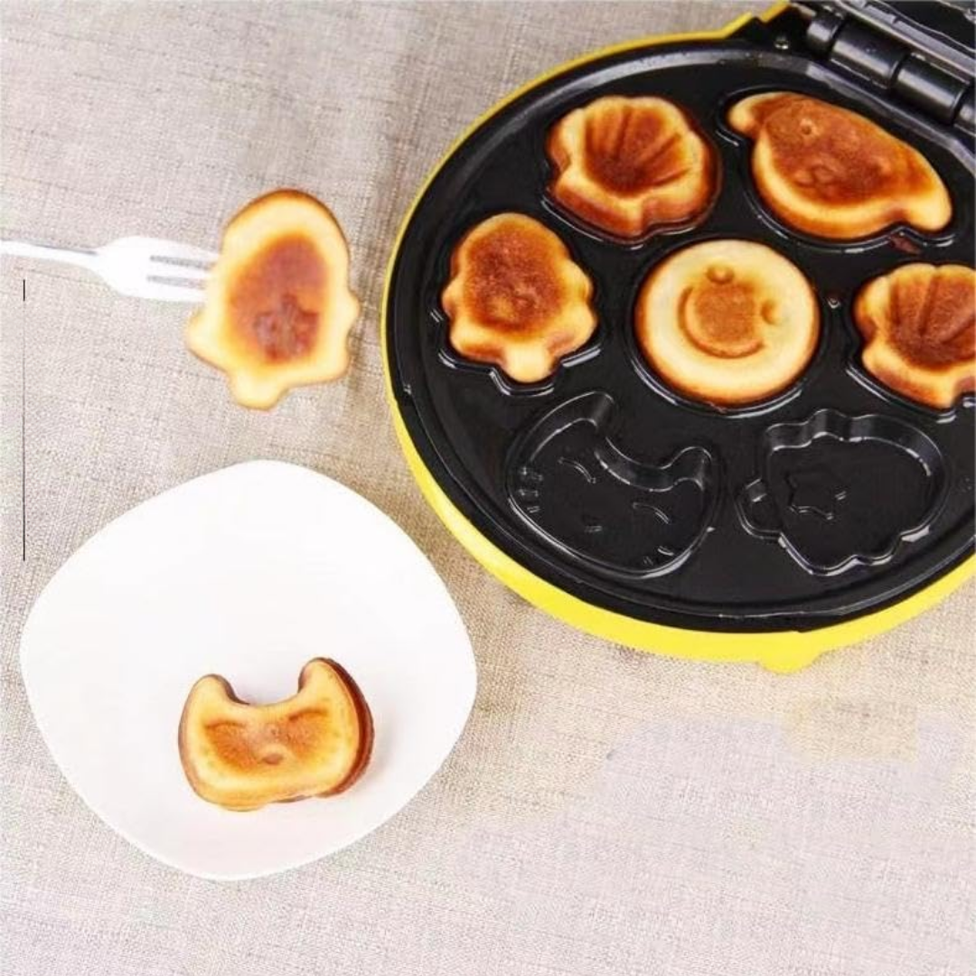 🌟 Waflera Divertida 7 Caritas - WaffleFun Pro™ 🍰😊
