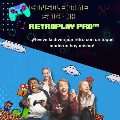 🎮 Console Game Stick 4K - RetroPlay Pro™ 📺