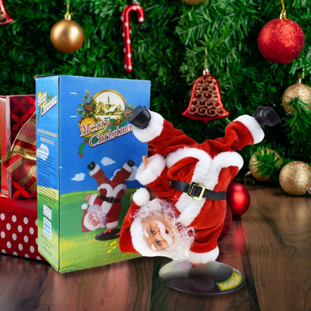 Papá Noel Bailarín Eléctrico – D-TECH™ 🎅🎶