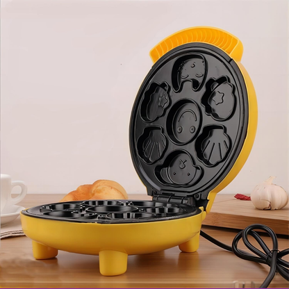 🌟 Waflera Divertida 7 Caritas - WaffleFun Pro™ 🍰😊