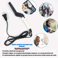 Cepillo Alisador Eléctrico para Hombres - GroomMaster™ 💈🧔