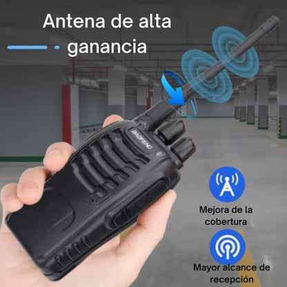 Combo de Radios BAOFENG BF-888S - Long Range Pro™ 🚨📡