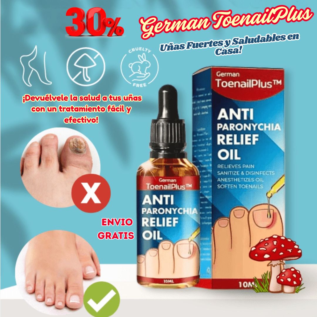 German ToenailPlus – Uñas Fuertes y Saludables en Casa! 💅🦶