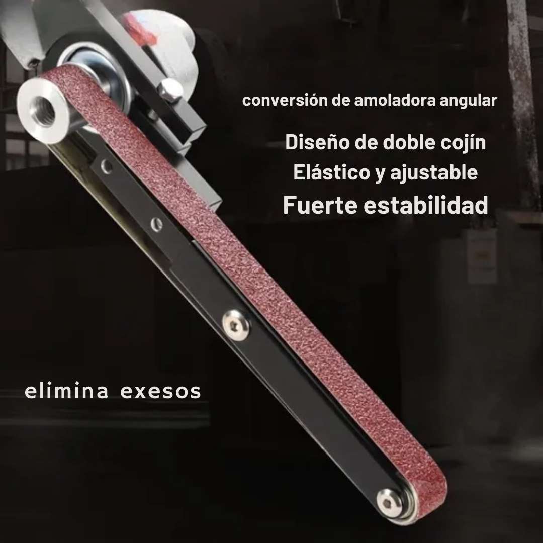 🛠️ Adaptador de Lija para Amoladora – Convierte tu pulidora en lijadora pro 💪