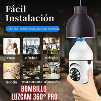 "Bombillo LuzCam 360° Pro" Camara Bombillo