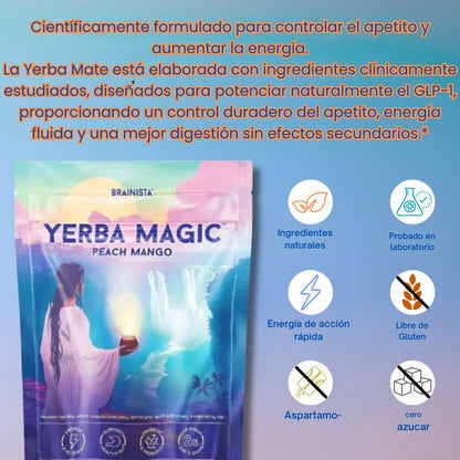 Yerba Magic Peach Mango™ – Energía natural con el mejor sabor 🍑🥭