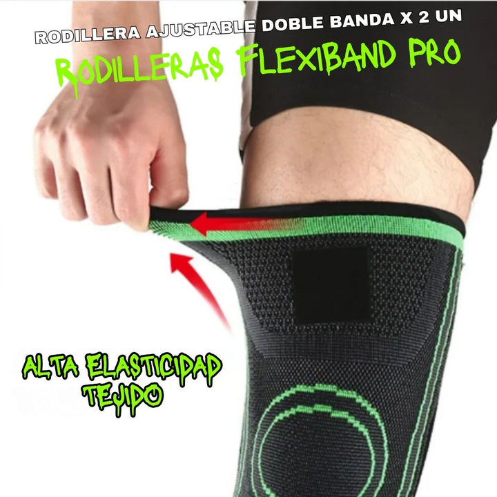 Rodillera FlexiBand Rodillera Doble Banda X 2 Un