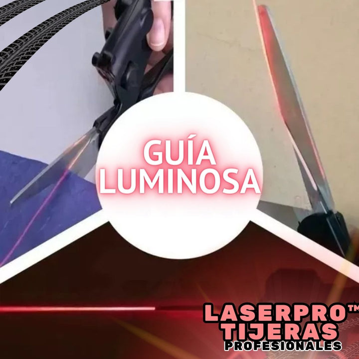 Tijeras Con Guia Láser Profesionales