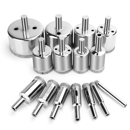🛠️ Juego Copas Diamantadas™ x 15 unds – Cortes precisos sin grietas 💎