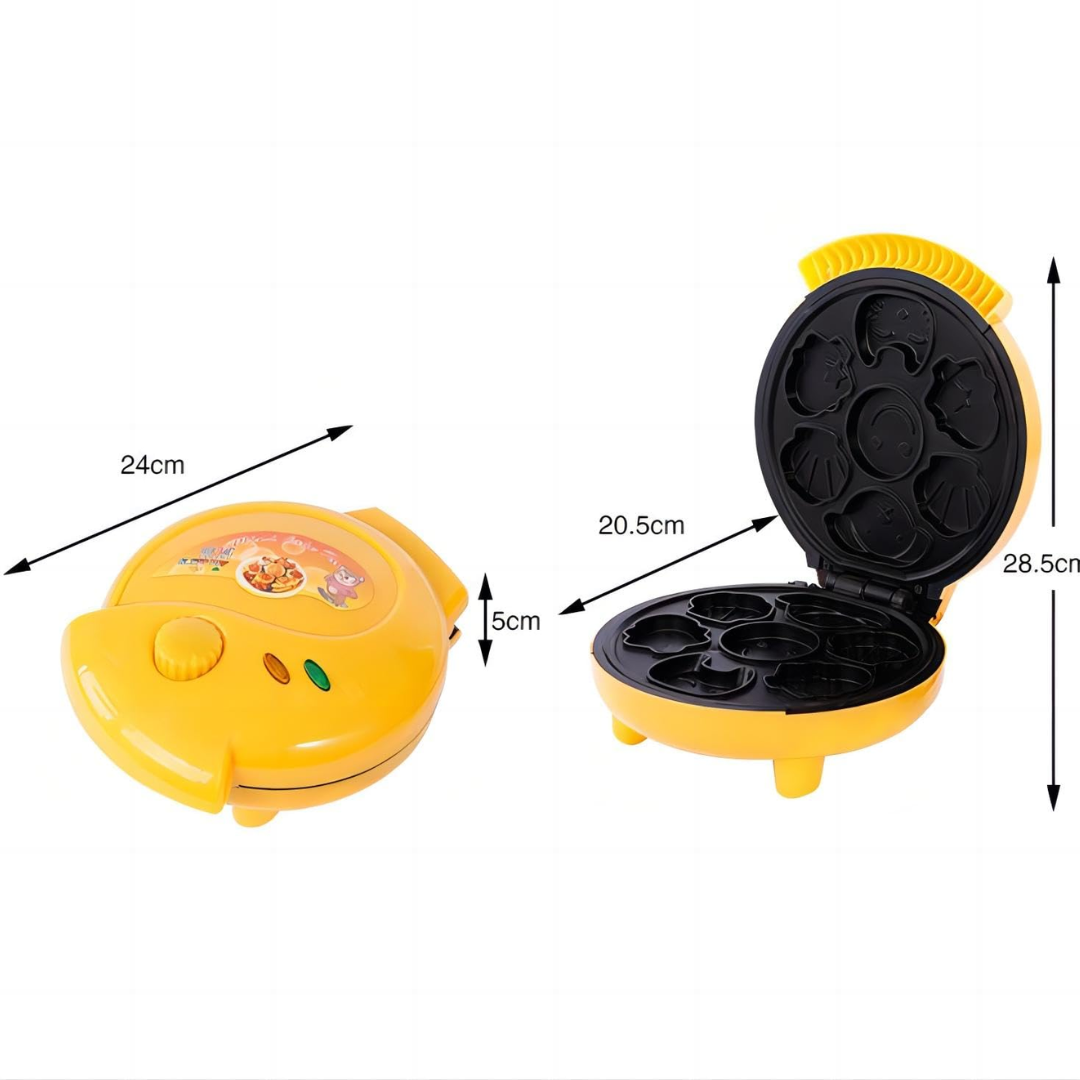🌟 Waflera Divertida 7 Caritas - WaffleFun Pro™ 🍰😊