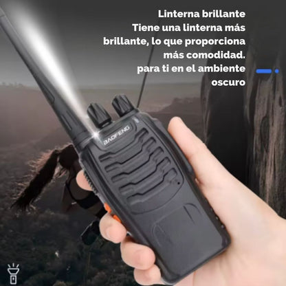 Combo de Radios BAOFENG BF-888S - Long Range Pro™ 🚨📡