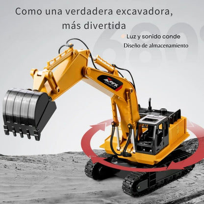 Retroexcavadora RC Pro™ – Diversión y Realismo 🚜✨