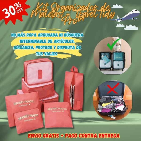 Kit Organizador de Maletas - TravelTidy Pro™ ✈️🧳