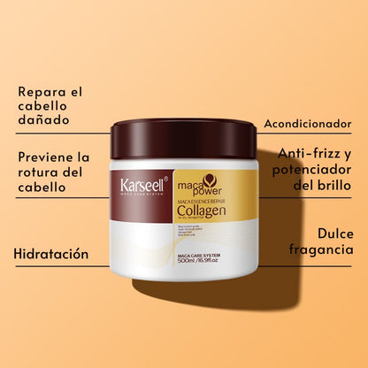 Karseell Maca Essence Repair™ – Mascarilla Capilar de Argán Nutritiva ✨🧴