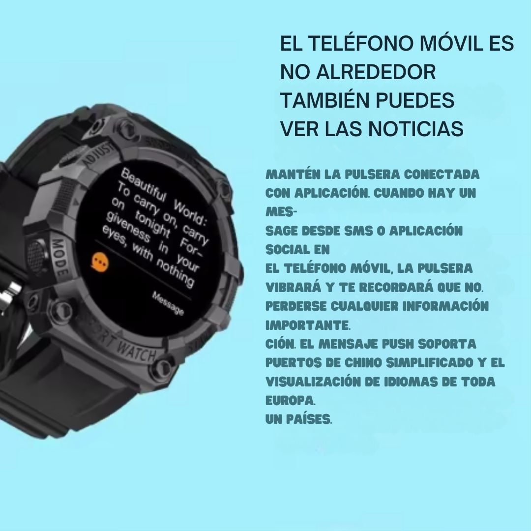 Smartwatch Deportivo FD68 - Control Total en tu Muñeca! ⌚🔥