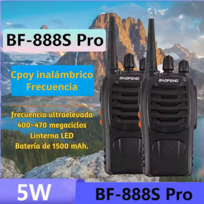 Combo de Radios BAOFENG BF-888S - Long Range Pro™ 🚨📡