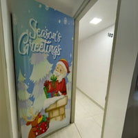 Funda Navideña Decorativa para Puerta - Holiday Door™ 🎅🎄