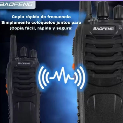 Combo de Radios BAOFENG BF-888S - Long Range Pro™ 🚨📡