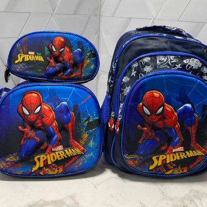 🎒 Trío Escolar Alto Relieve 3 en 1 - ProSchool Pack™ 🌟⚡