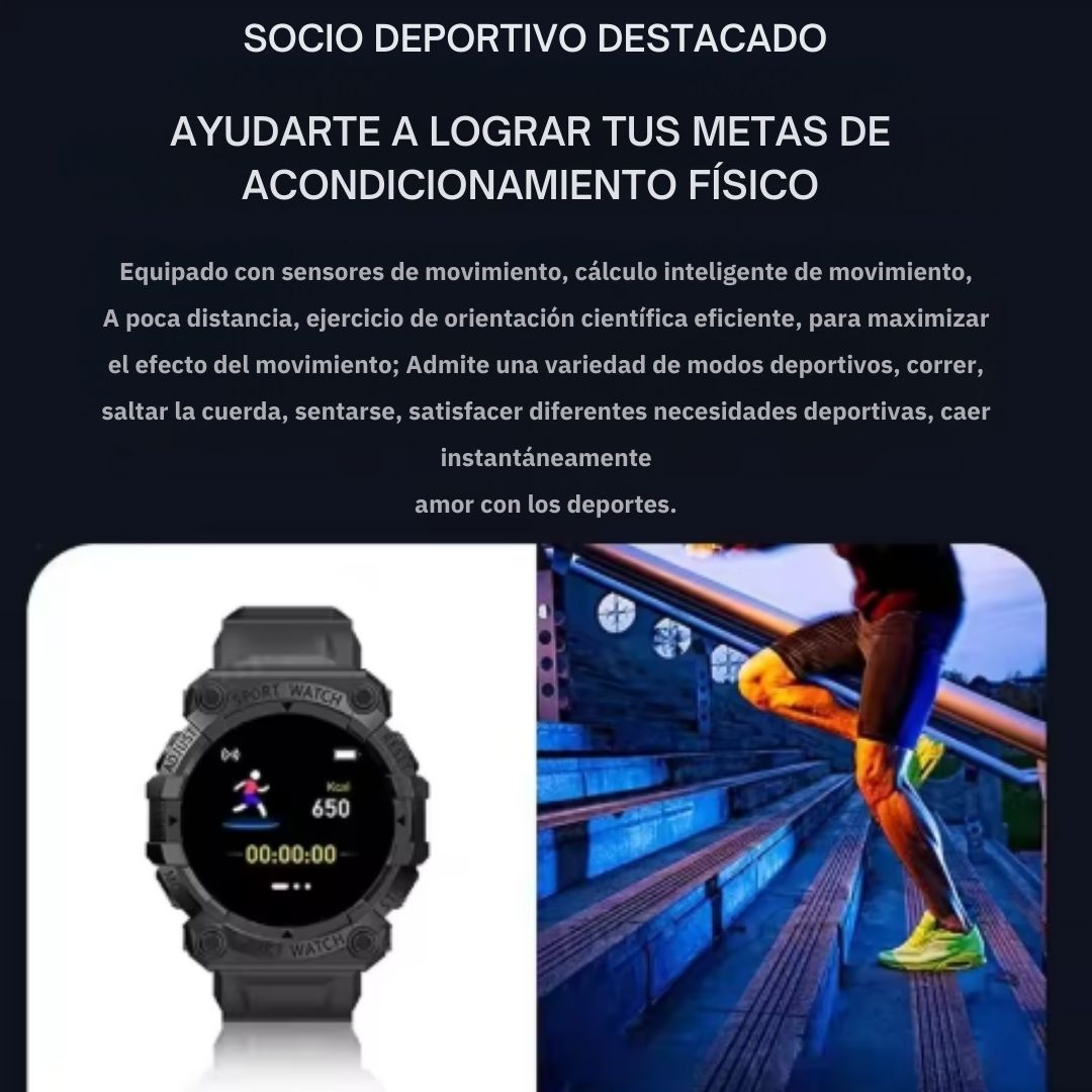 Smartwatch Deportivo FD68 - Control Total en tu Muñeca! ⌚🔥