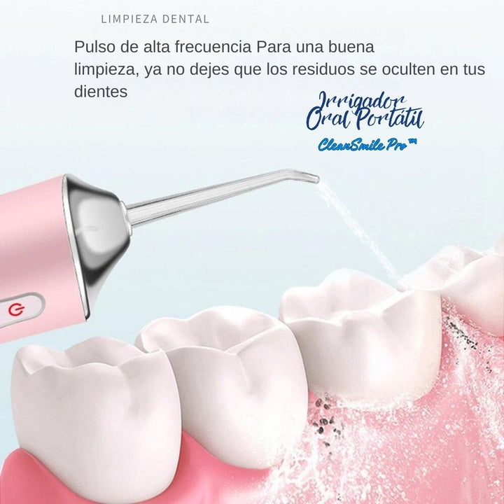 Irrigador Oral Portátil - CleanSmile Pro™ 💧🦷