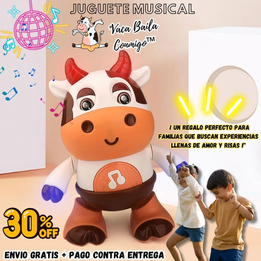 "Vaca Baila Conmigo™ – Juguete Musical  🐄🎶"