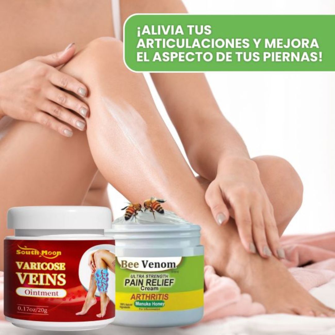 Dúo Cuidado Activo - Varicose Comfort™ & Crema Relajante 🦵🌿