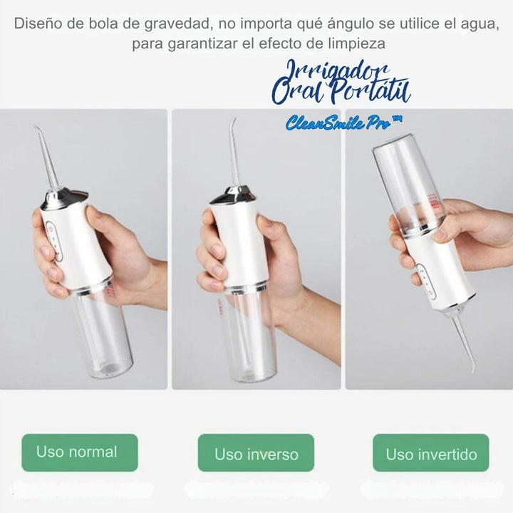 Irrigador Oral Portátil - CleanSmile Pro™ 💧🦷