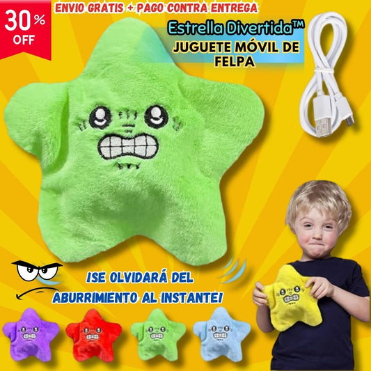 🌟 Juguete Móvil de Felpa - Estrella Divertida™ ✨🧸