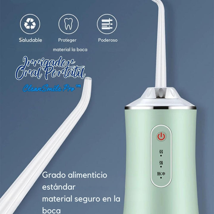 Irrigador Oral Portátil - CleanSmile Pro™ 💧🦷