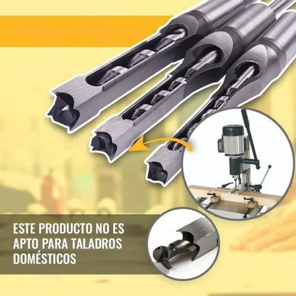 PowerCut Precision™ 🔧✂️ -  Brocas Cuadradas de Alta Velocidad