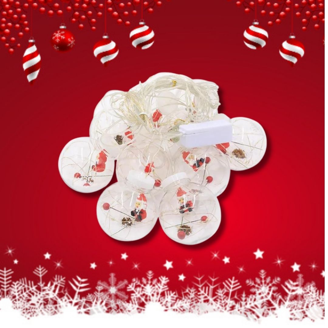 Cortina de Luces LED Navideñas - SnowGlow™ ❄️🎄