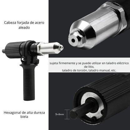 Remachadora Multi-Taladro - RivetPro™ 🔧🛠️