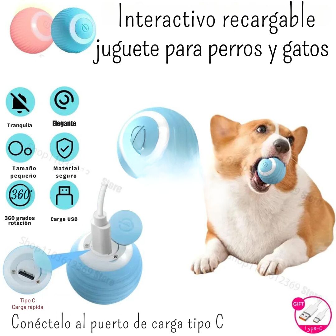 Pelota Inteligente para Mascotas - SmartPlay Pro™ 🐾🔋