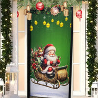 Funda Navideña Decorativa para Puerta - Holiday Door™ 🎅🎄