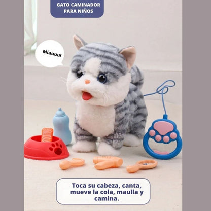 Gatito Interactivo y Musical - Felpita Play™ 🐾🎶